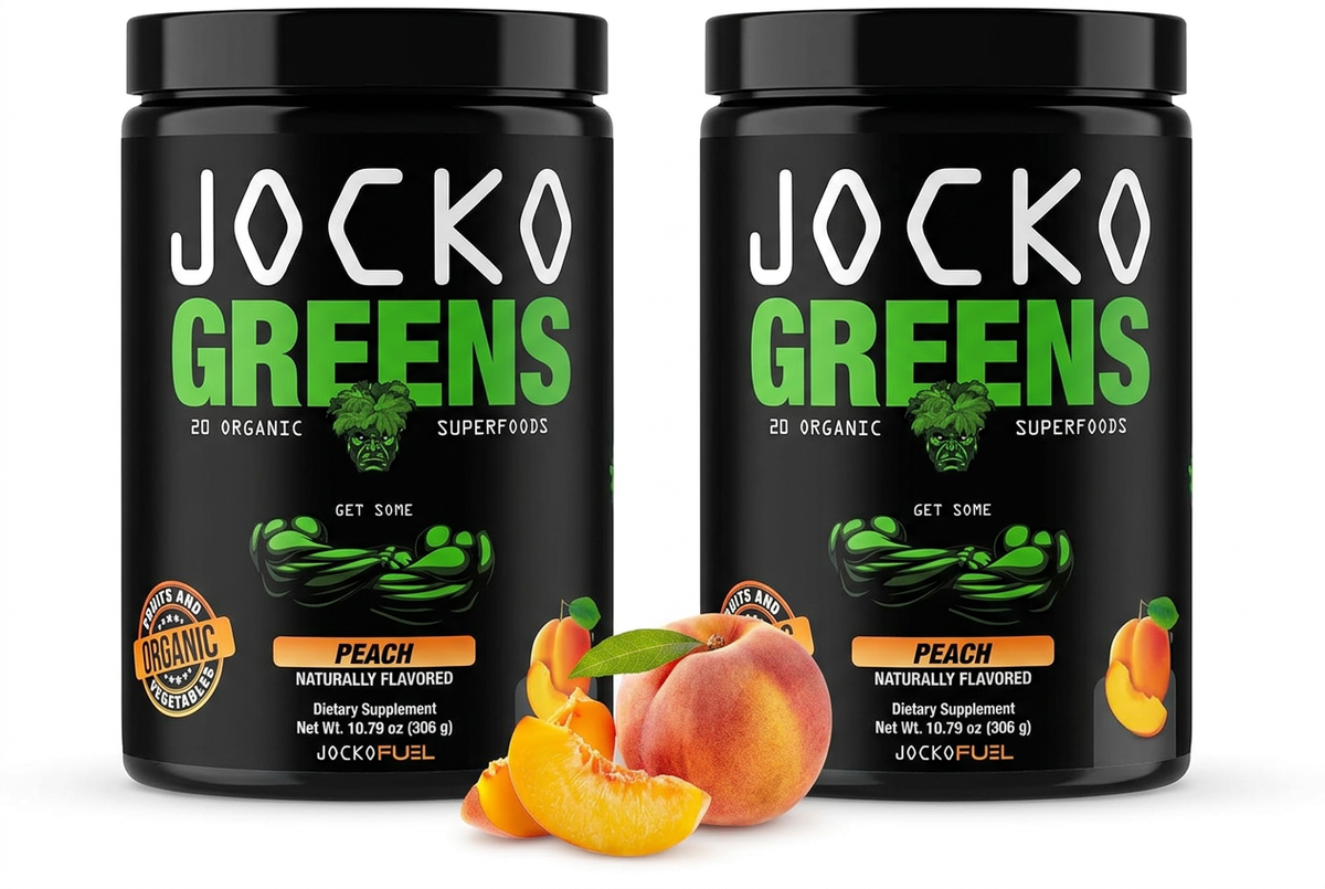 Two JOCKO GREENS tubs side by side on a white background